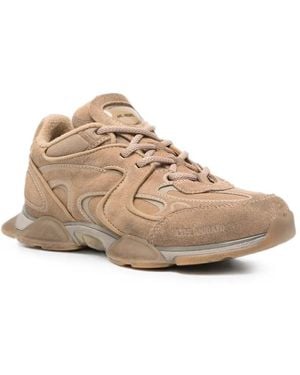 Axel Arigato Panelled Suede Trainers - Natural