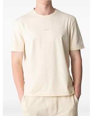 BOSS Logo T-Shirt - Natural