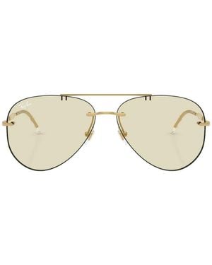 Ray-Ban Occhiali Da Sole Color Touch Con Lenti Transitions E Montatura Stile Pilota - Neutro