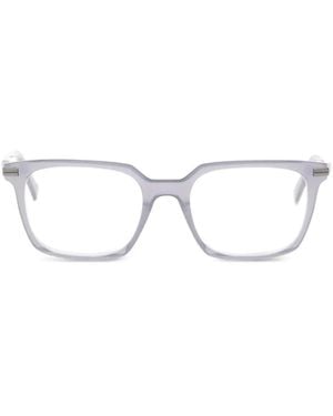 ZEGNA Rectangle-Frame Glasses - Gray