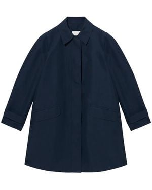Brooks Brothers Regenmantel Aus Twill - Blau