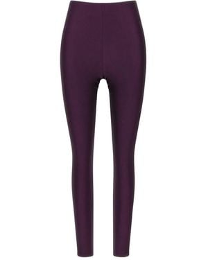 ANDAMANE Legging À Taille Haute - Violet