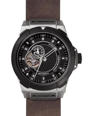 Hydrogen Vento Skeleton 44Mm Watch - Black