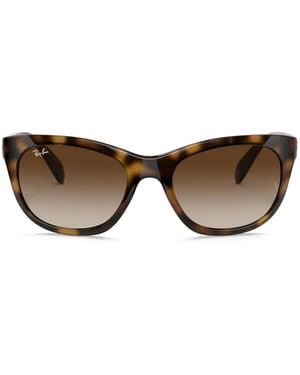 Ray-Ban Square-Frame Sunglasses - Brown