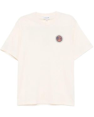 Lacoste T-Shirt mit Print - Weiß