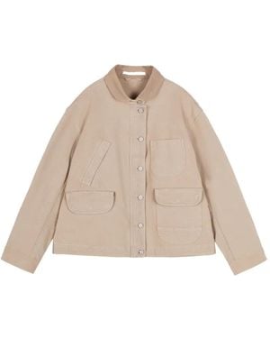 JNBY Oversized Drawstring Jacket - Natural