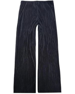 Calvin Klein Pleated Trousers - Blue