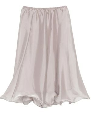 JNBY Layered Midi Skirt - Gray