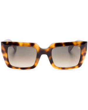 Etnia Barcelona Lunettes De Soleil À Monture Carrée - Marron