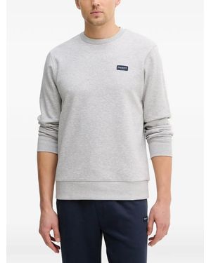 Hackett Logo-Patch Sweatshirt - Grey