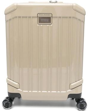 Piquadro Trolley Con 4 Ruote - Neutro