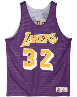 Mitchell & Ness Reversible Mesh Tank Top - Purple