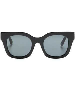 HUMA EYEWEAR Cami ラウンドフレーム サングラス - グレー