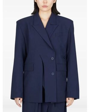 OTTOLINGER Blazer Signature Split Doppiopetto - Blu