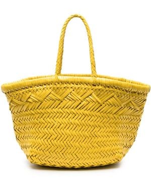 Dragon Diffusion Borsa Tote Triple Jump Piccola - Giallo
