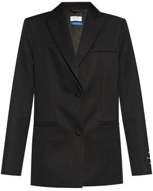 Off-White c/o Virgil Abloh Wool Blazer - Black