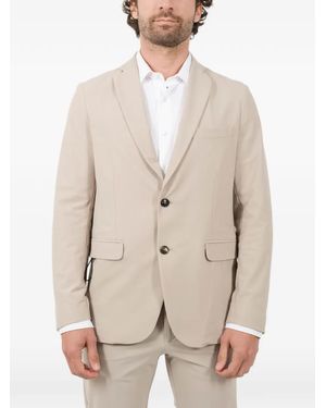 Rrd Single-Breasted Blazer - Natural