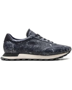 Maison Margiela グリッター ローカット スニーカー - ブルー