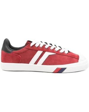 Pro Keds Suede Stripe Low-Tops - Red