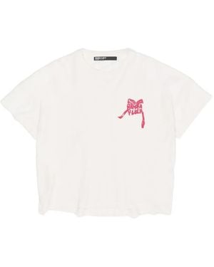 Bimba Y Lola リボンプリント Tシャツ - ピンク