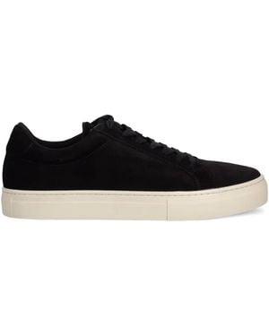 Vagabond Shoemakers Suede Low-Top Trainers - Black