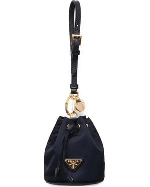 Prada Llavero Icon Mini - Azul