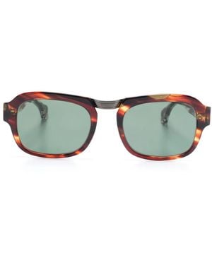 Sol Amor Sonnenbrille Mit Eckigem Gestell - Grün