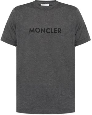 Moncler ロゴ Tシャツ - グレー