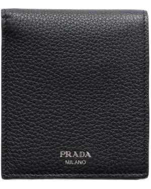 Prada Leather Wallet - Black