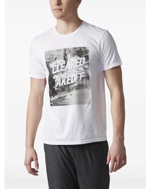 adidas Stadium Take Off Ball T-Shirt - White