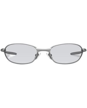 Gentle Monster Pitot M021 Oval-Frame Sunglasses - White