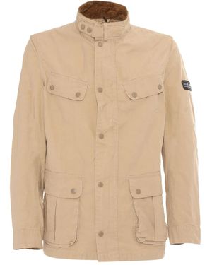 Barbour Summer Wash Duke Jacket - Natural