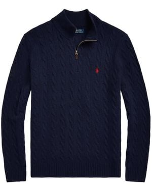 Polo Ralph Lauren Cable-Knit Jumper - Blue