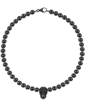 Philipp Plein Crystals Necklace - Metallic