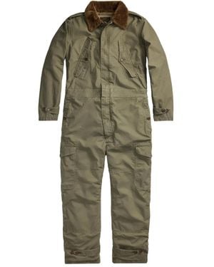 RRL カーゴ ジャンプスーツ - グリーン