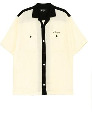 PEACE AND AFTER Bowling Shirt - Natural