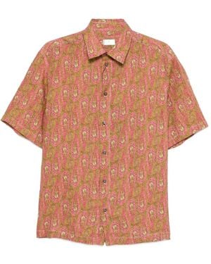 Etro Paisley Shirt - Orange