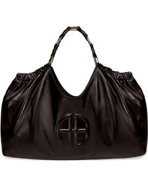 Anine Bing Large Kate Shoulder Bag - Black