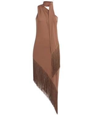 ‎Taller Marmo Siwa Fringed Dress - Brown