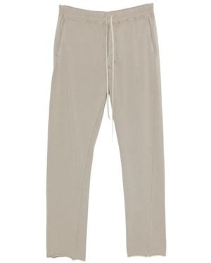 Rick Owens Drawstring-Waist Track Pants - Gray