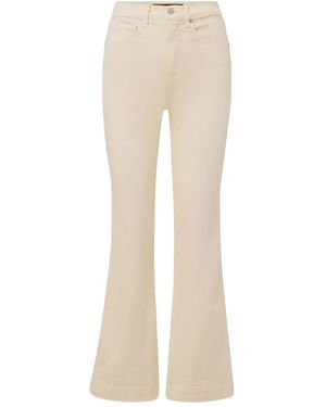 Veronica Beard Carson Flared Jeans - Naturel