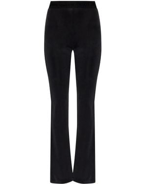 Versace Jeans Couture フレアパンツ - ブラック