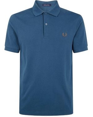 Fred Perry ローレルリース ポロシャツ - ブルー