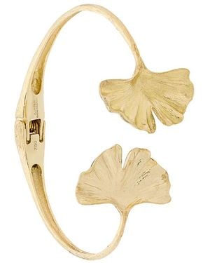 Aurelie Bidermann Bracciale Ginkgo - Metallizzato