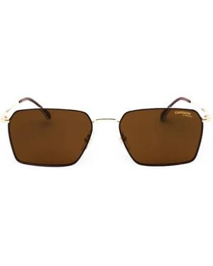 Carrera Rectangle-Frame Sunglasses - Brown