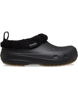 Crocs™ Classic Lined Shorty Clogs - Black