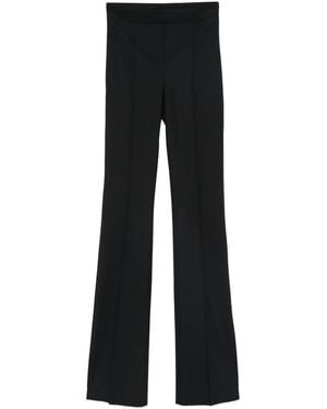 La Petite Robe Di Chiara Boni High-Waisted Flared Trousers - Black