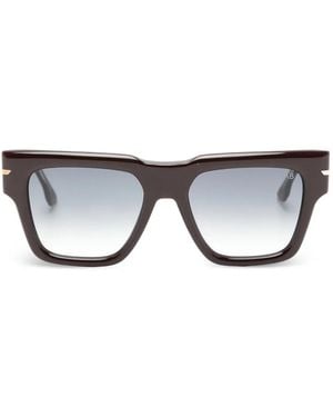 Victoria Beckham Square-Frame Sunglasses - Gray