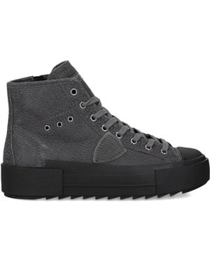 Philippe Model Paris Haute Sneakers - Black