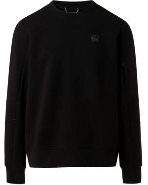 North Sails Scuba Logo-Patch Sweatshirt - Black